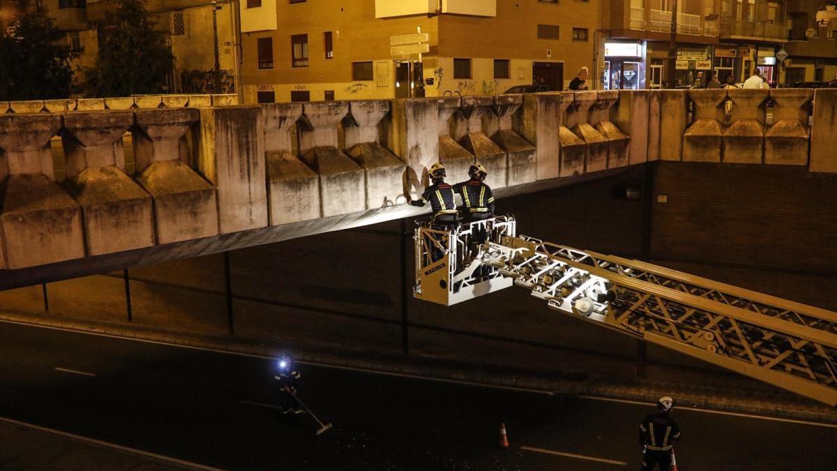 Zamora | Desprendimientos en el puente de Cardenal Cisneros obligan a cortar la carretera