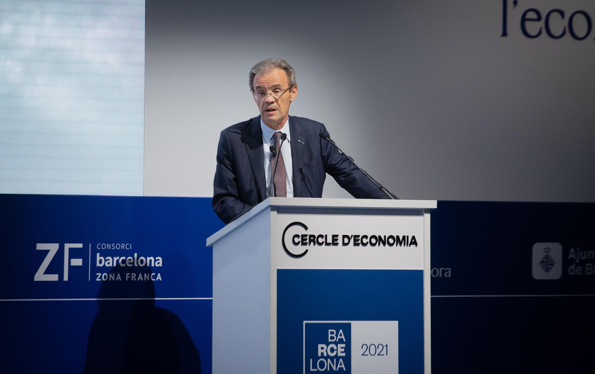 El vicepresidente del Cercle, Jordi Gual