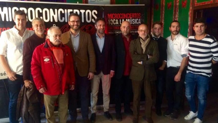 Microconciertos con Javier Ojeda, Jaime Perpinyà y Riki López