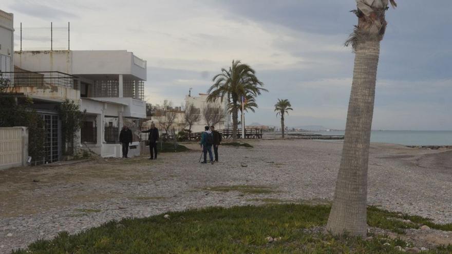Imagen de la casa en primera línea de playa de Moncofa que ha recibido una notificación de Costas para ser derribada.