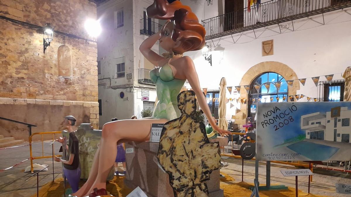 Falla plantada en Algar.