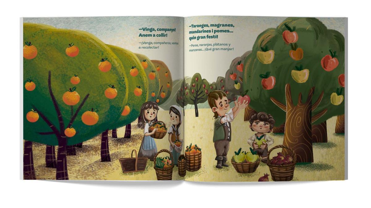 El cuento ilustrado 'Mocadorà' explica la tradición a los más pequeños.