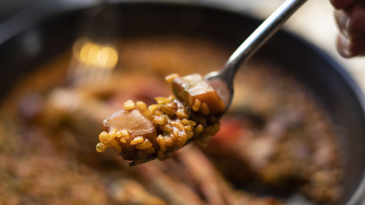 Uno de los arroces de temporada del Season Restaurant