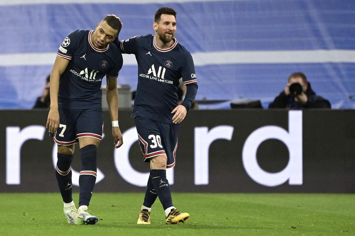 Leo Messi, junto a Mbappé