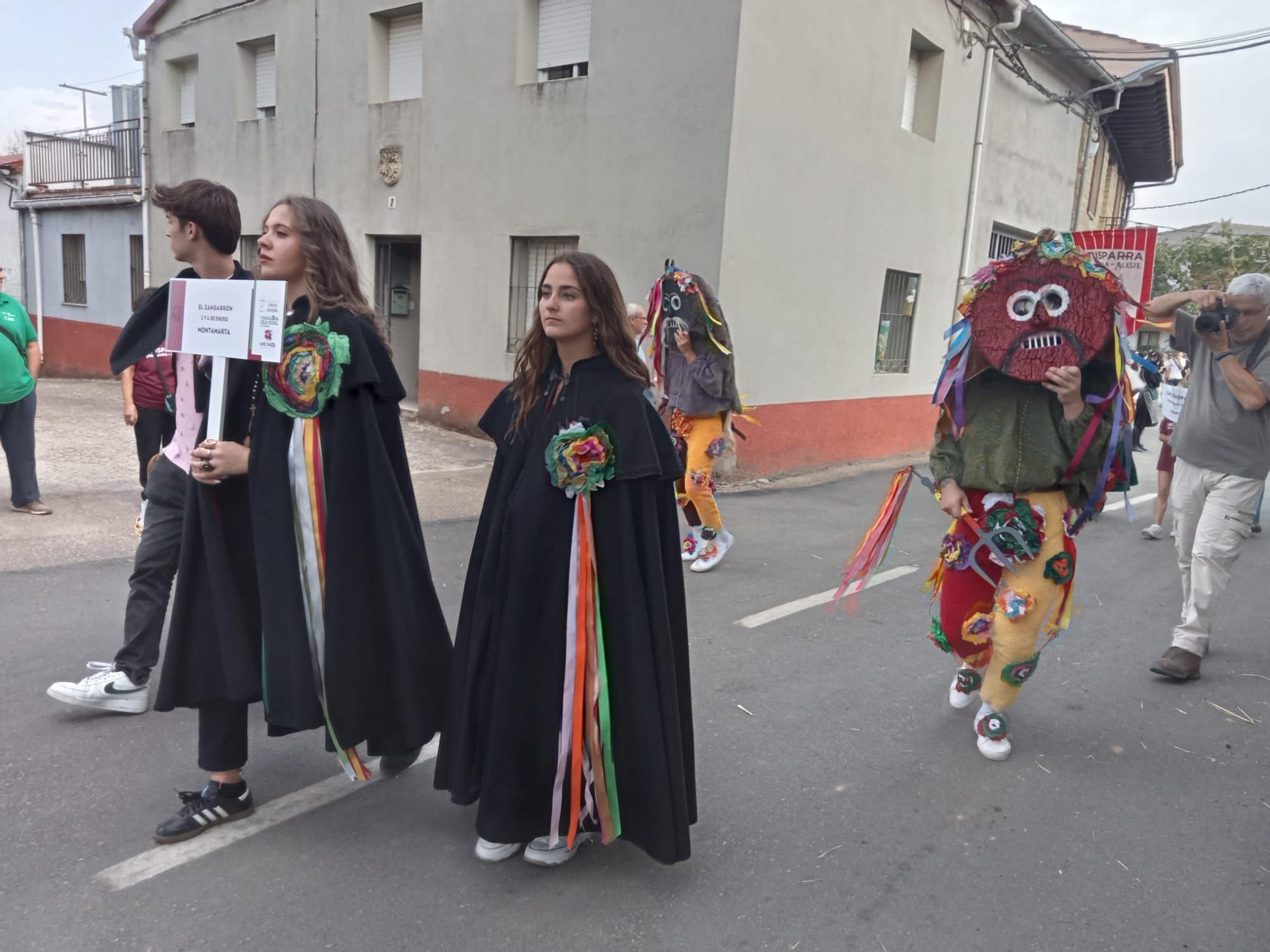 Las mascaradas zamoranas exaltan su autenticidad en Pobladura de Aliste