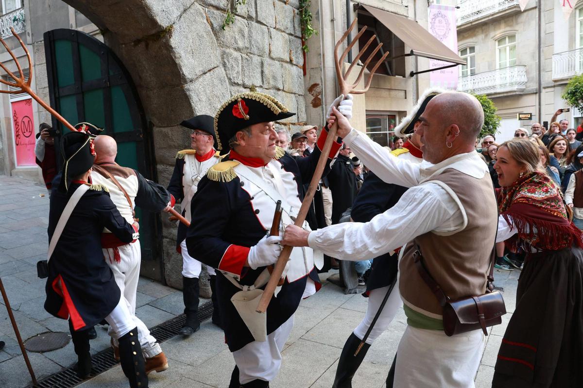 Vigo expulsa a los franceses: las imágenes del final de la Reconquista