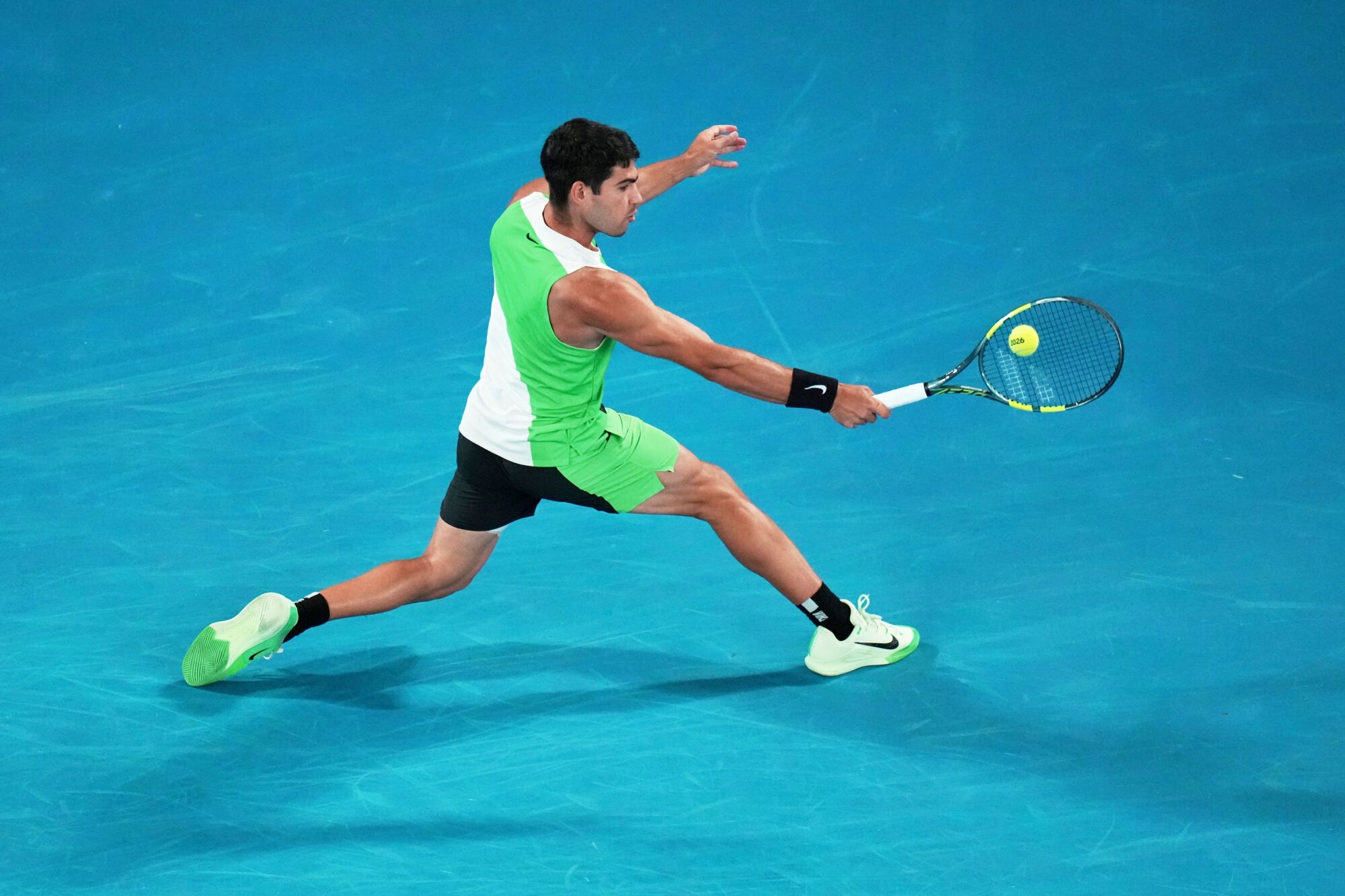 Final del Open de Australia: Carlos Alcaraz - Novak - Djokovic, en imágenes.