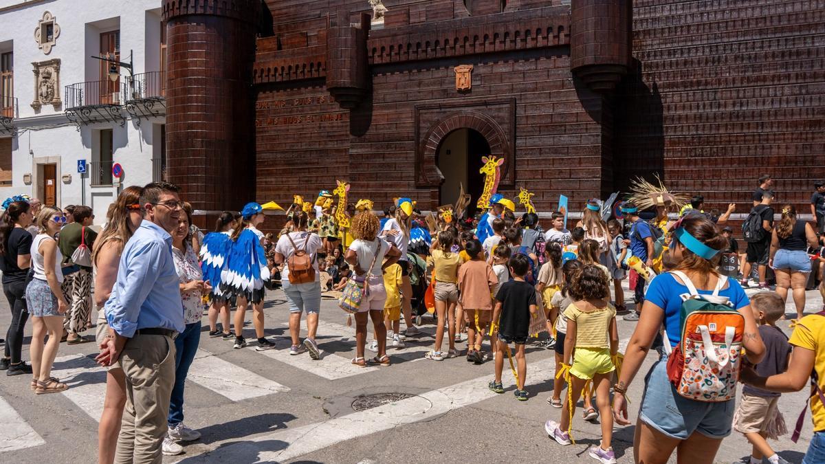 Actividad de la Escola d'Estiu de Ontinyent.