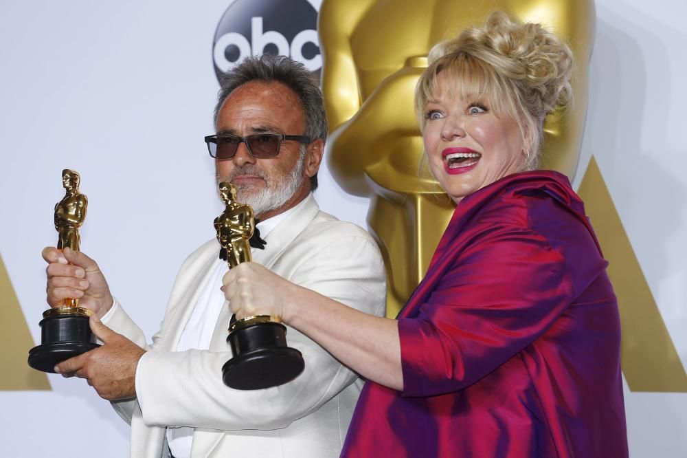 Colin Gibson y Lisa Thompson, ganadores de Oscar a la Mejor Producción por Mad Max: Furia en la Carretera