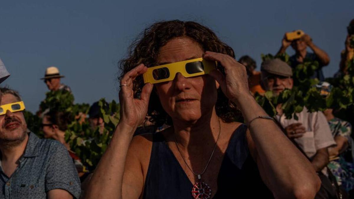 La 'consellera' Sònia Hernádez, en el 'Concierto para un eclipse' del Festival Jordi Savall