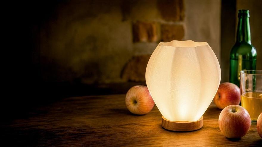 Impresa en 3D, hecha en Asturias y con materiales sostenibles: la lámpara con la que podrás crear ambientes únicos