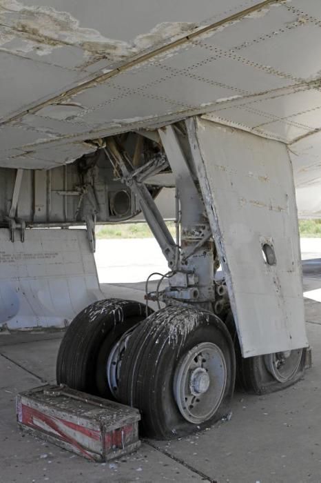 Seit Jahrzehnten rostet in Son Sant Joan eine seltene Convair 990 Coronado vor sich hin. Jetzt wird die Maschine, die einst für Spantax im Einsatz war, restauriert.