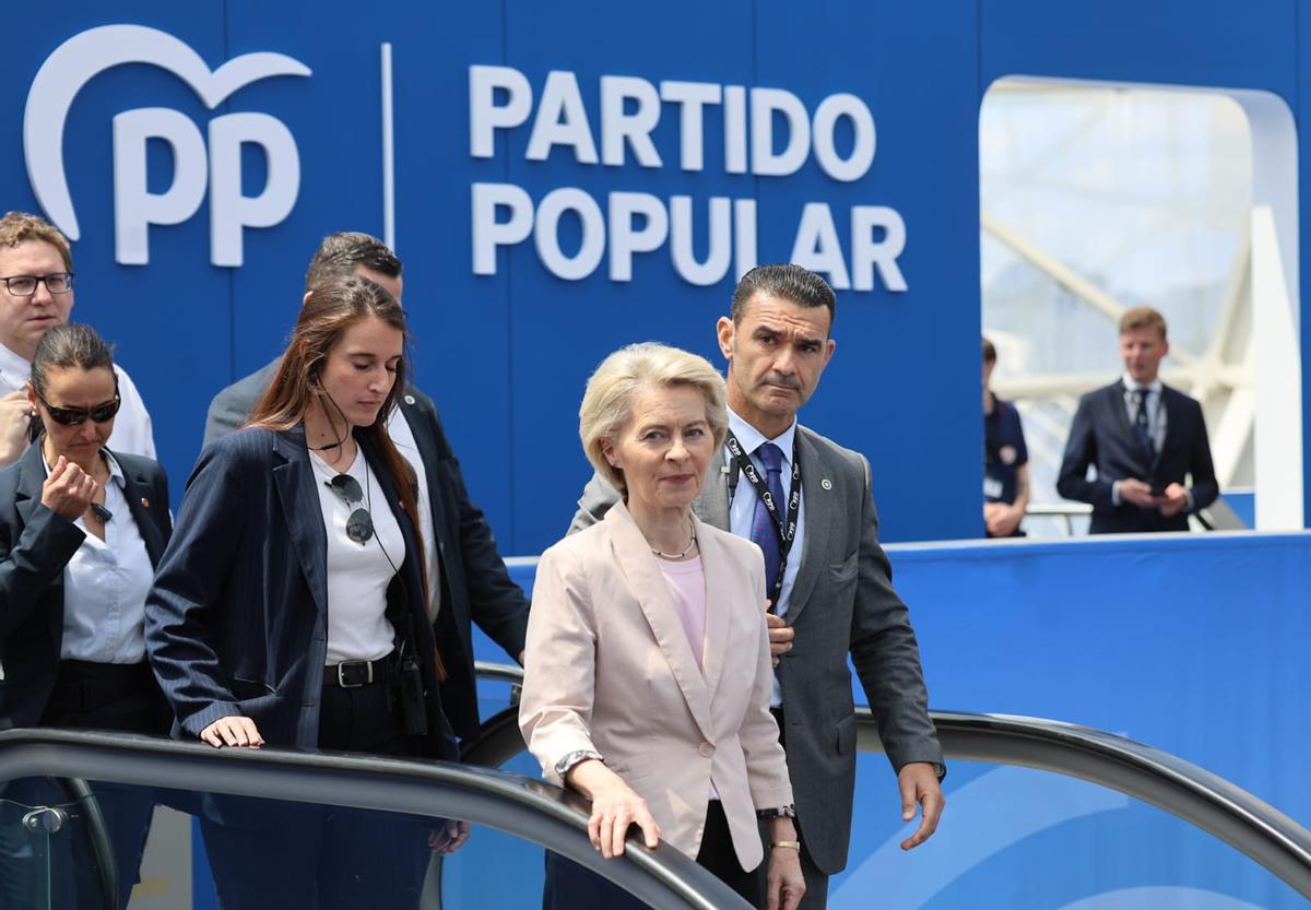 La primera jornada del congreso del PPE en València, en imágenes