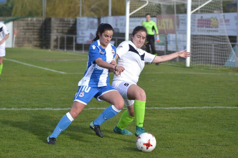 El Dépor femenino golea 5-0 al CD Monte en Arteixo