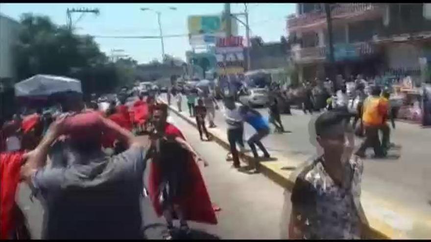 Un tiroteo siembra el pánico y el caos en una procesión en Acapulco