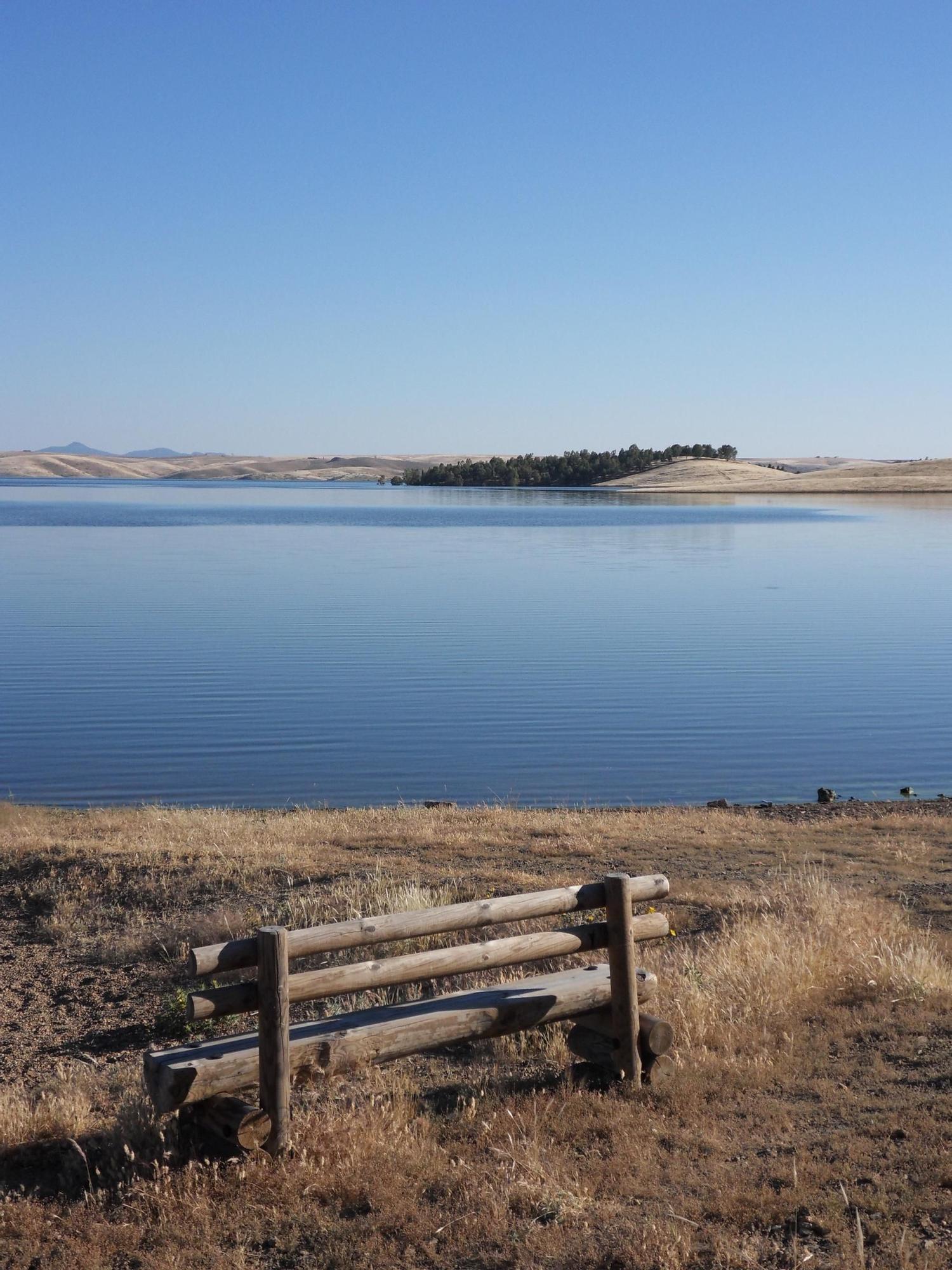 Embalse de la Serena, en la provincia de la Badajoz.