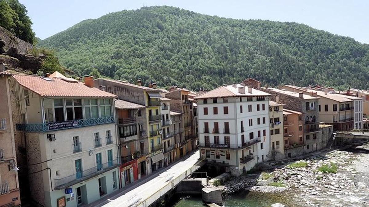 El pueblo de Camprodon.