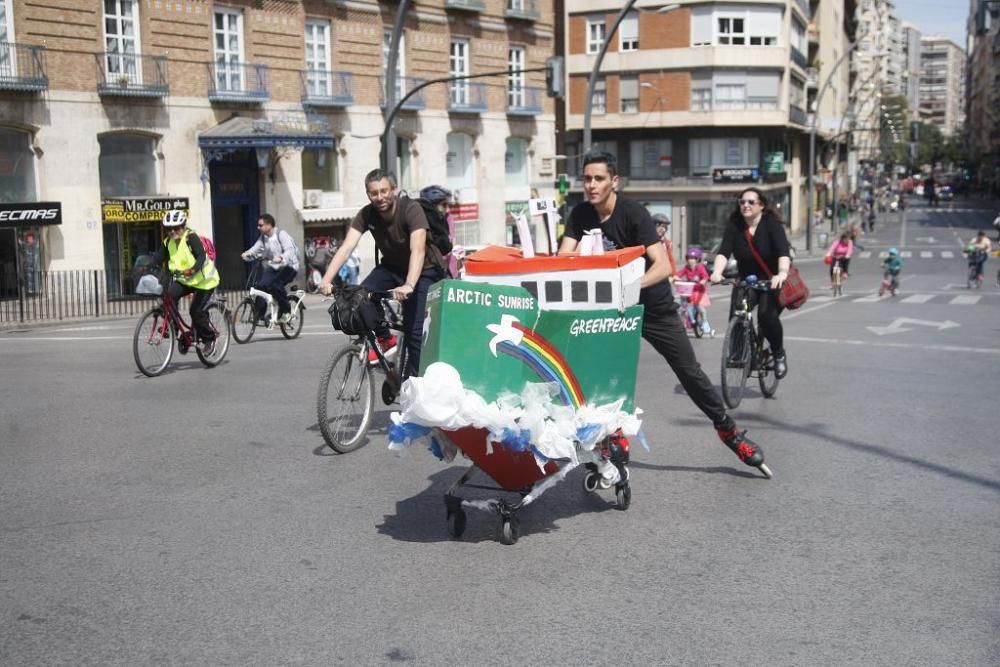 'Bicifestación' en Murcia