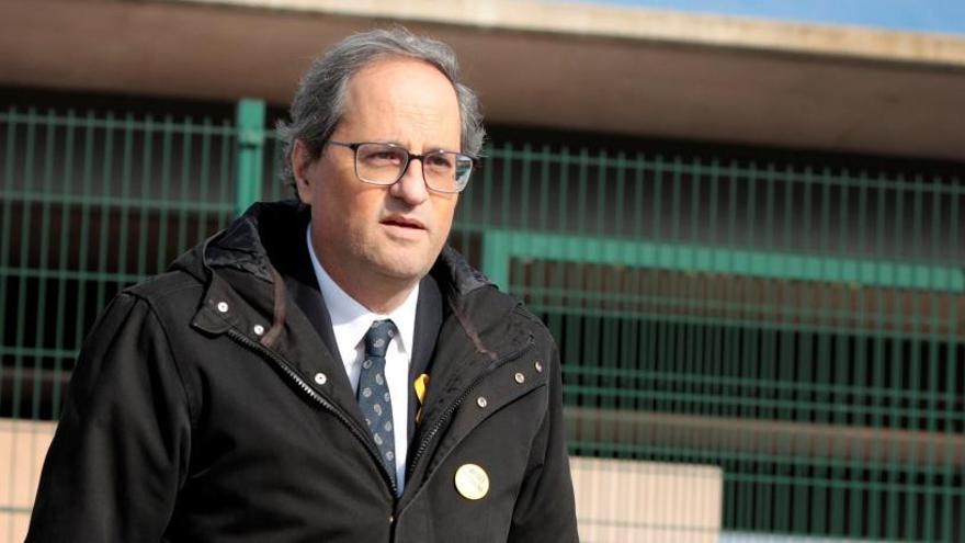 Quim Torra, aquest dilluns a Lledoners