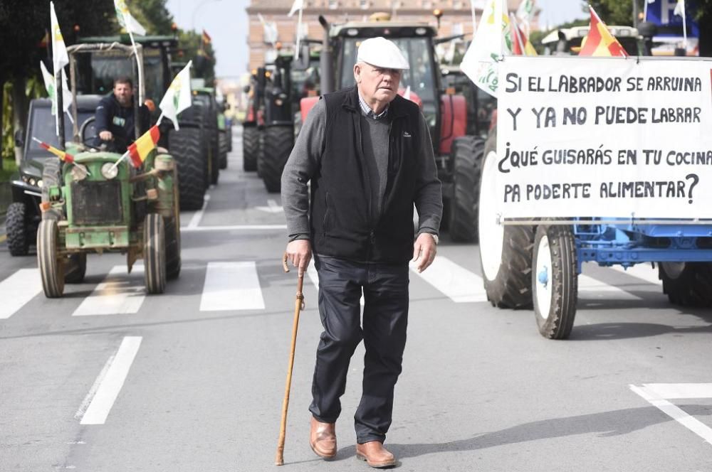 Así ha sido la manifestación de los agricultores en Murcia (II)