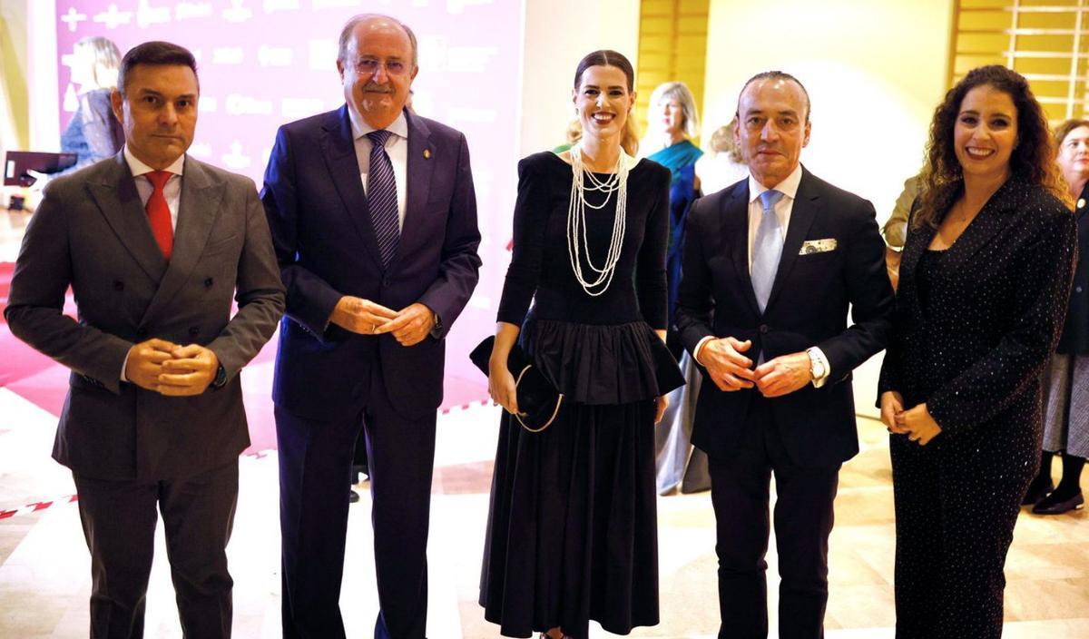 Andrés Baraza, Tomás Martínez Pagán, Miriam Guardiola, Ramón Sánchez-Parra y Sonia Martínez. | IVÁN URQUÍZAR