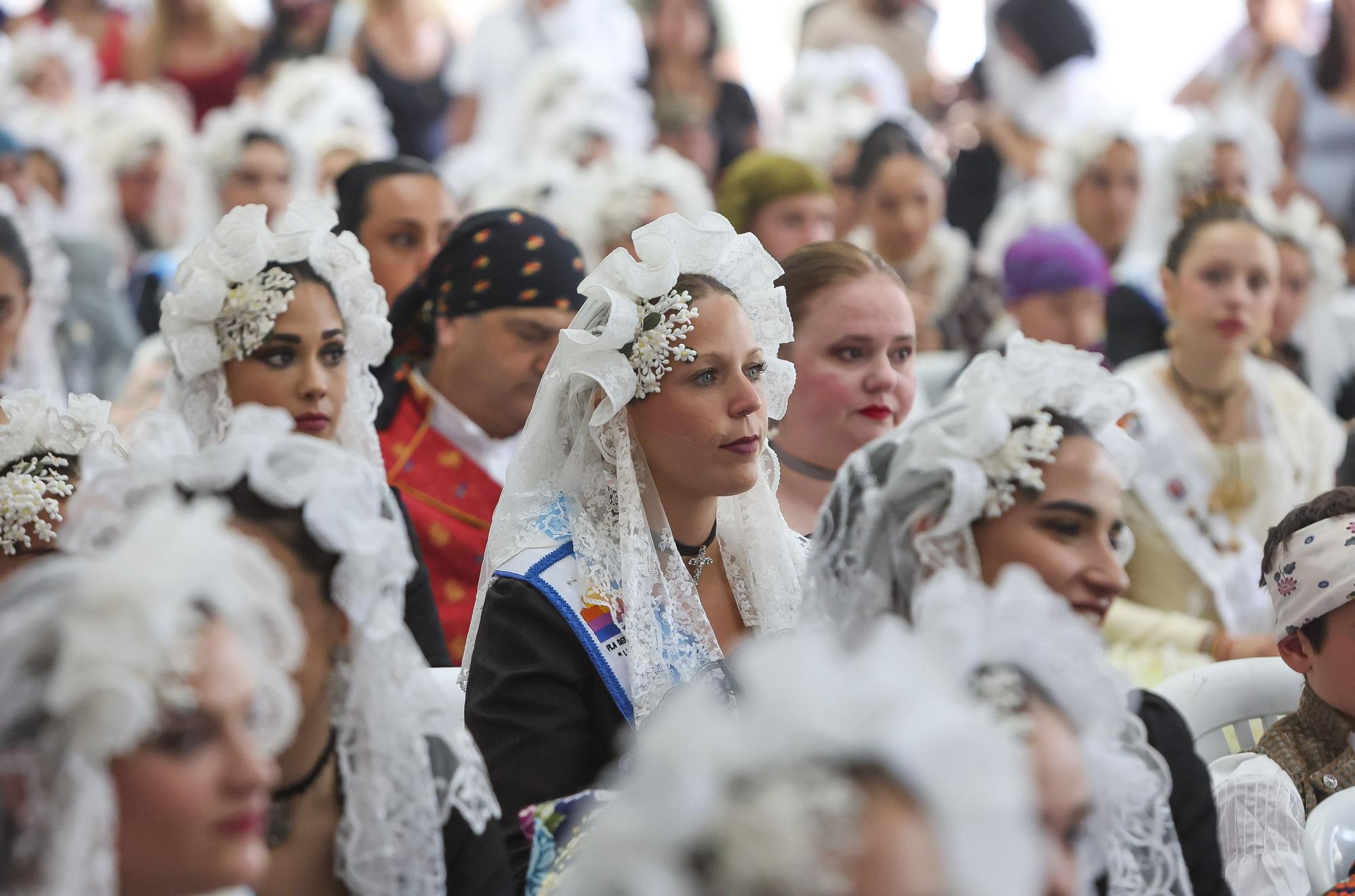 Homenaje a las Bellezas y Damas de los distritos de Hogueras