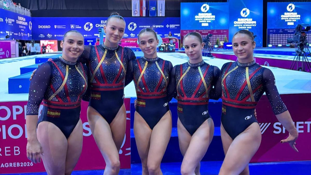 Laia Font, de Gironella, impulsa la selecció estatal fins a la final de l’europeu de Zagreb