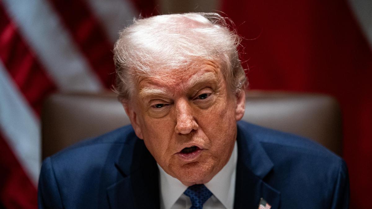 El presidente de los Estados Unidos, Donald Trump.