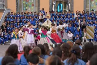 La Virgen de Lledó visita el colegio la Consolación