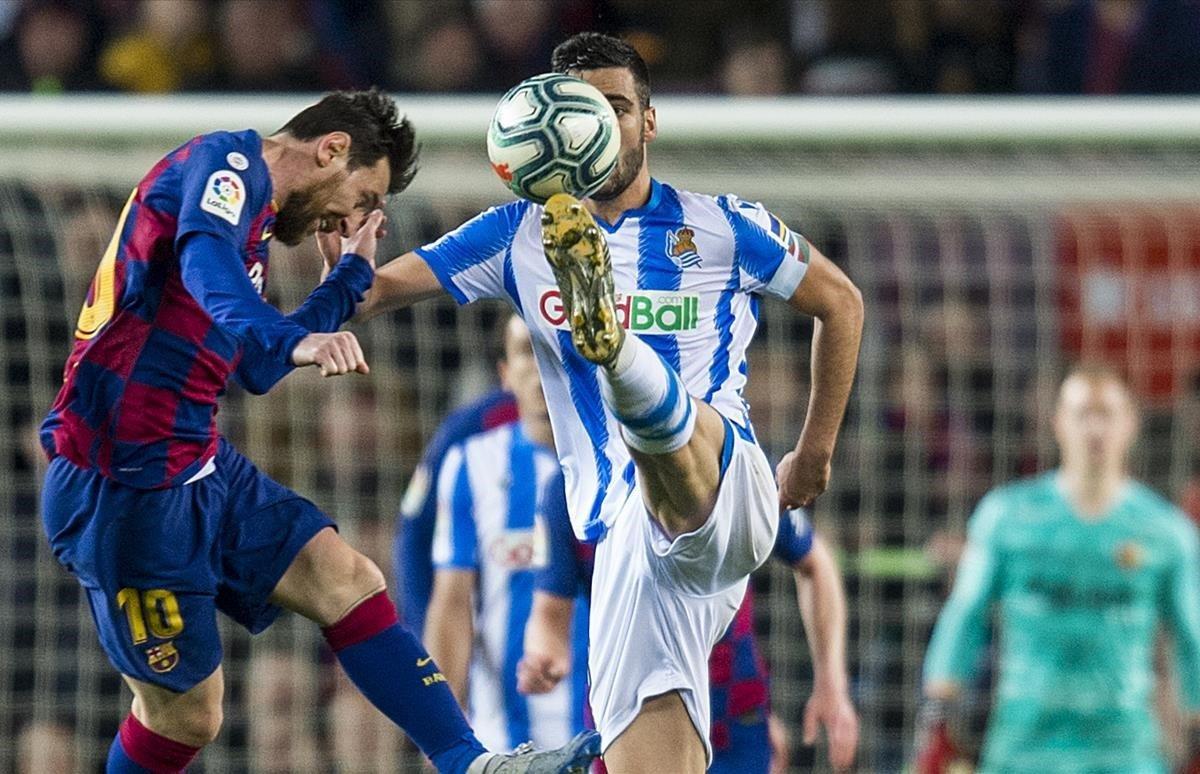 Si toca defender, Messi también defiende