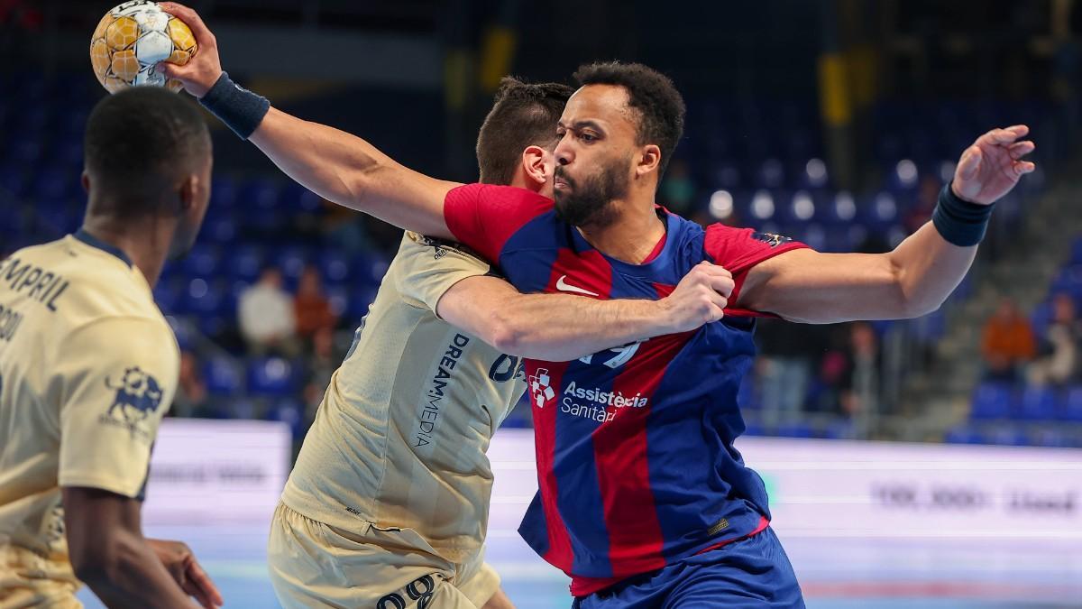 N'Guessan, durante un partido