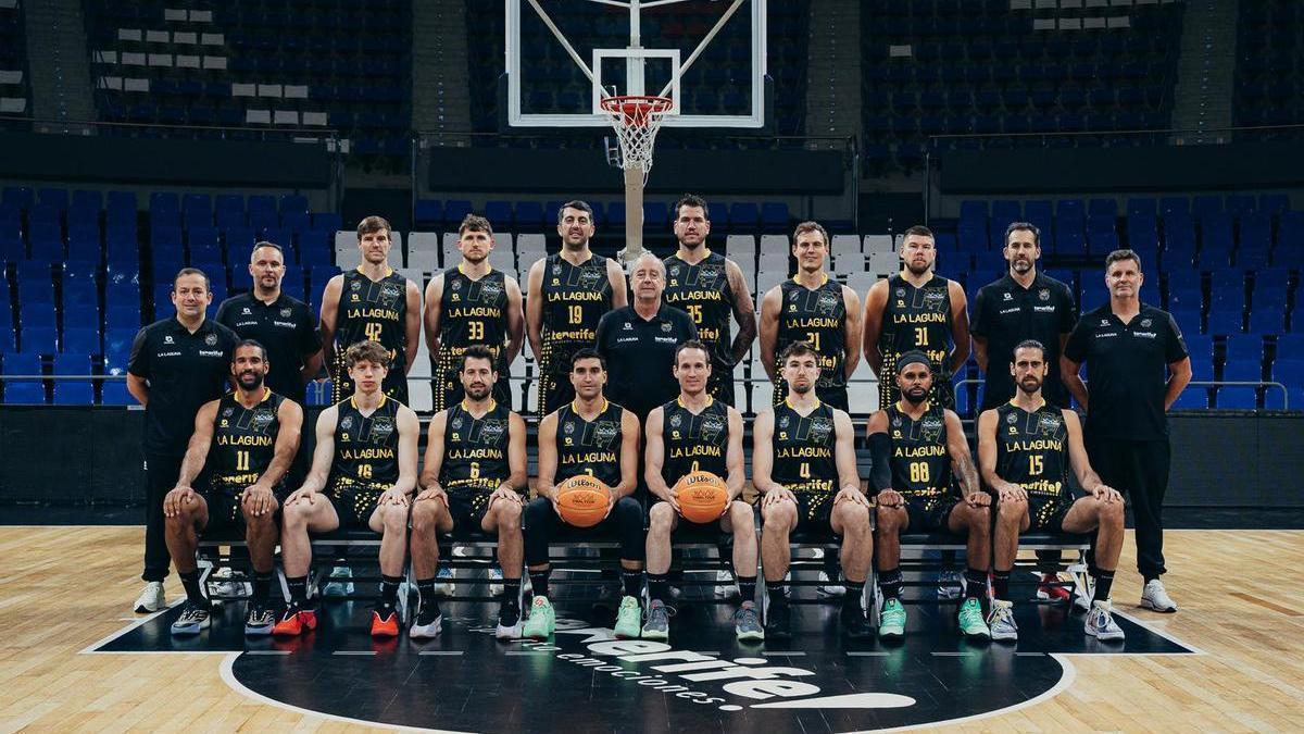 Plantilla con la que el CB Canarias se presenta en la Final Four de Badalona.