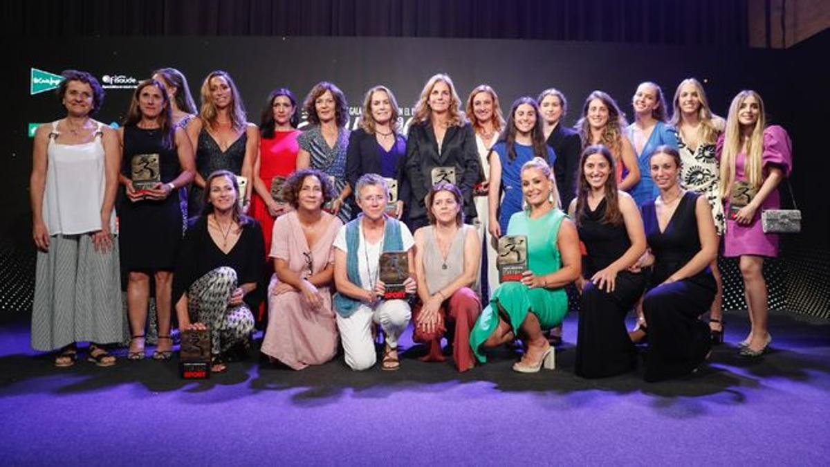Todas las premiadas en la II Gala Premios Woman Sport | Valentí Enrich.