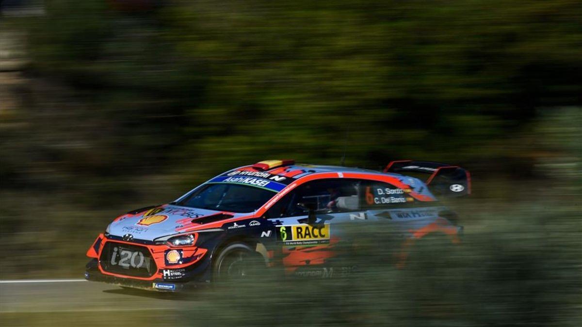 Dani Sordo acabó tercero en el Rally di Alba