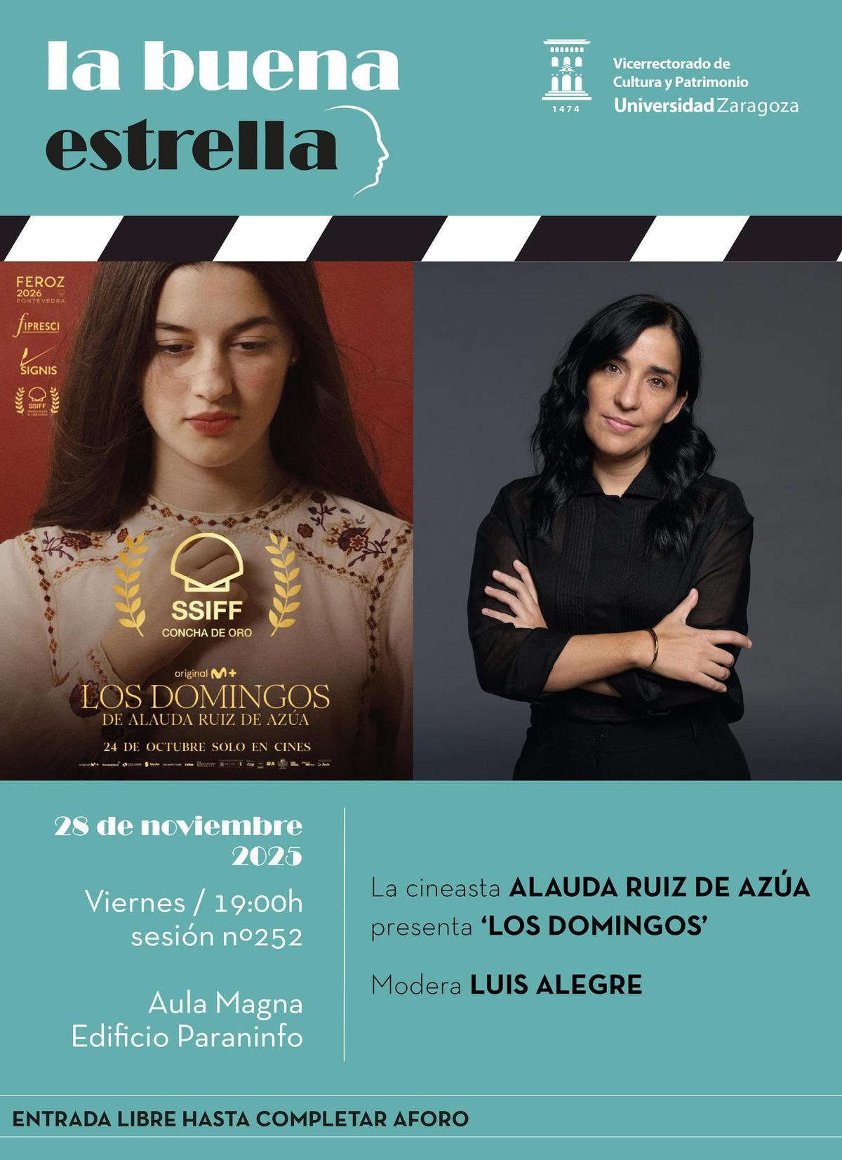 Alauda Ruiz de Azúa visita Zaragoza este viernes