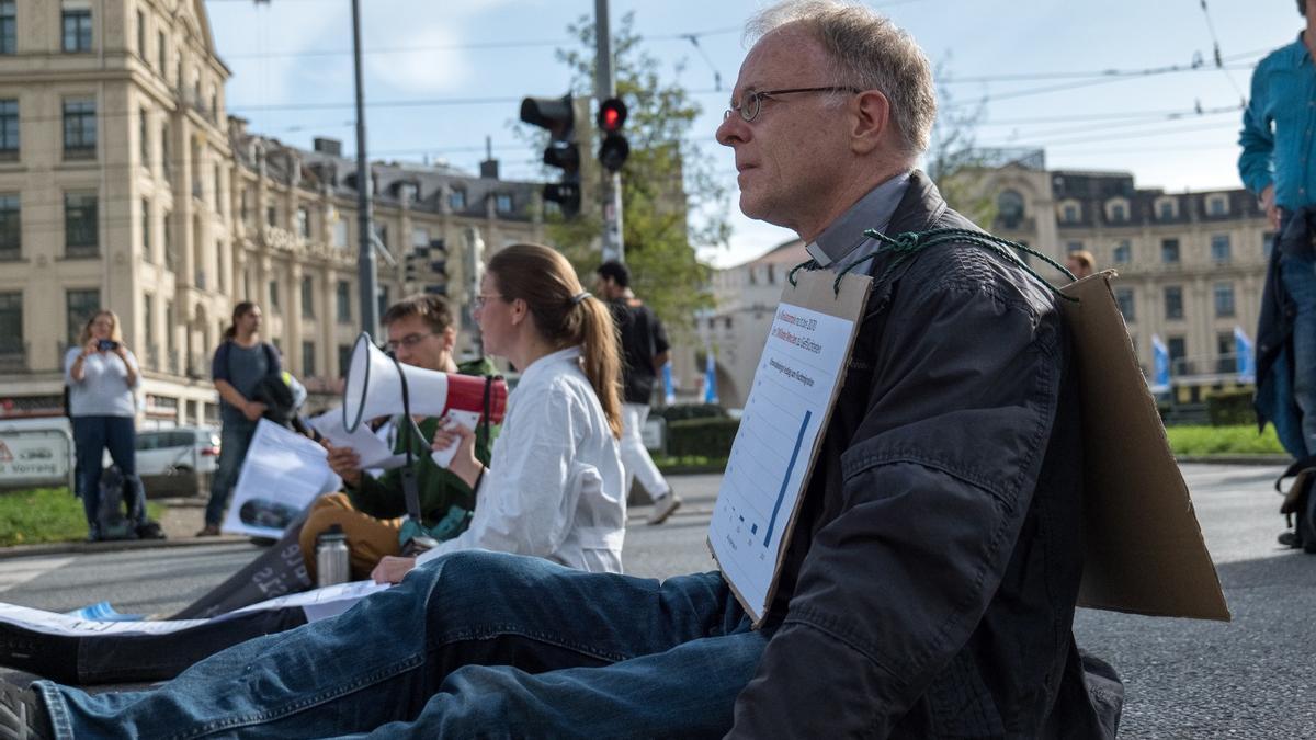 Momento de la concentración de teólogos y científicos alemanes en Munich esta semana.