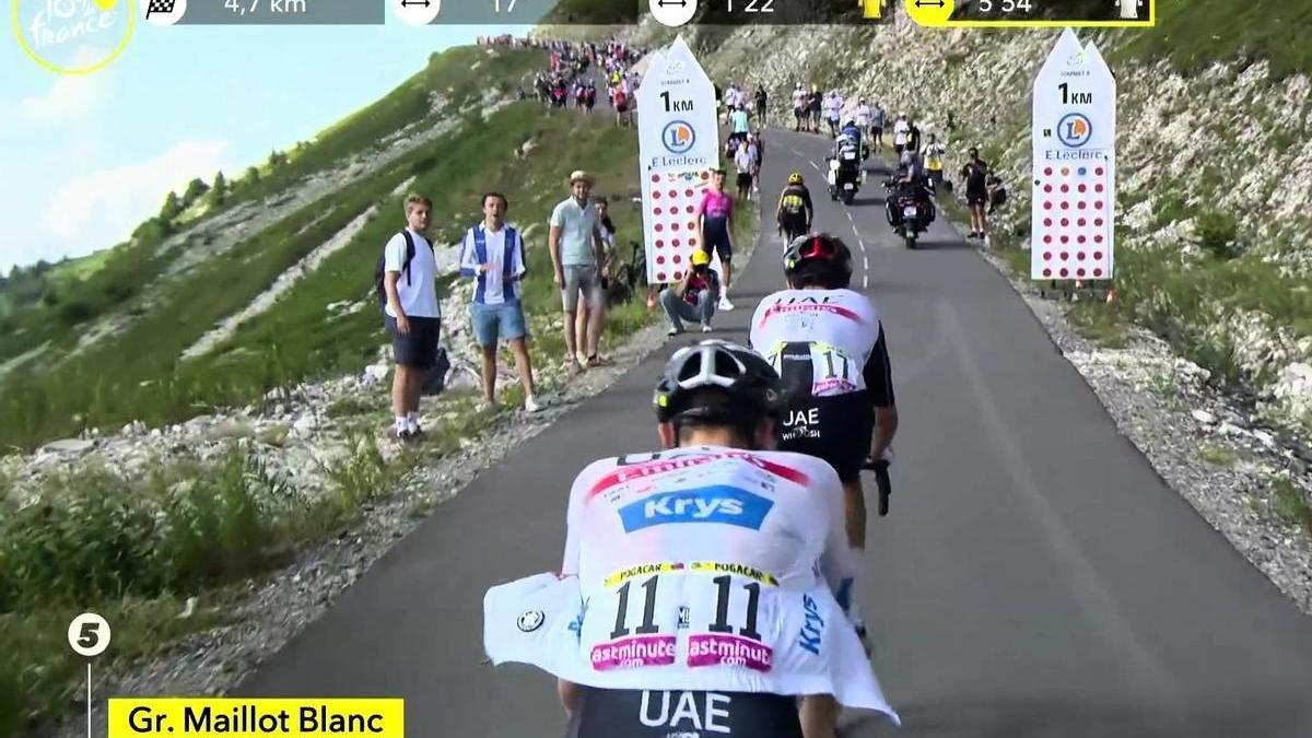 Las mejores imágenes de la etapa 17 del Tour de Francia.