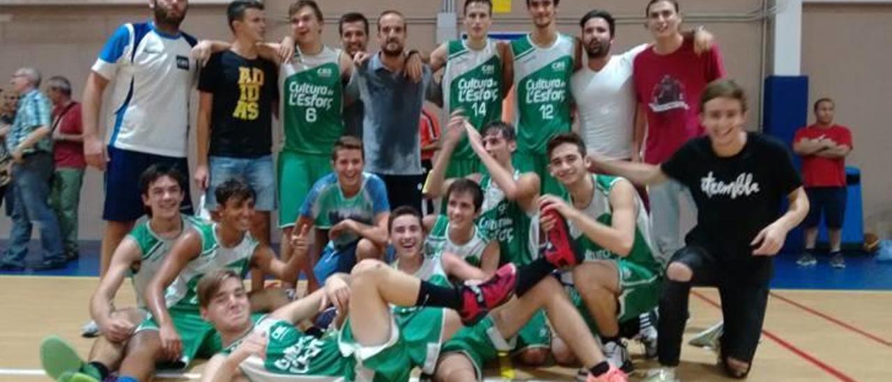 El CB Sueca logra un hito histórico al ascender con el juvenil a la autonómica