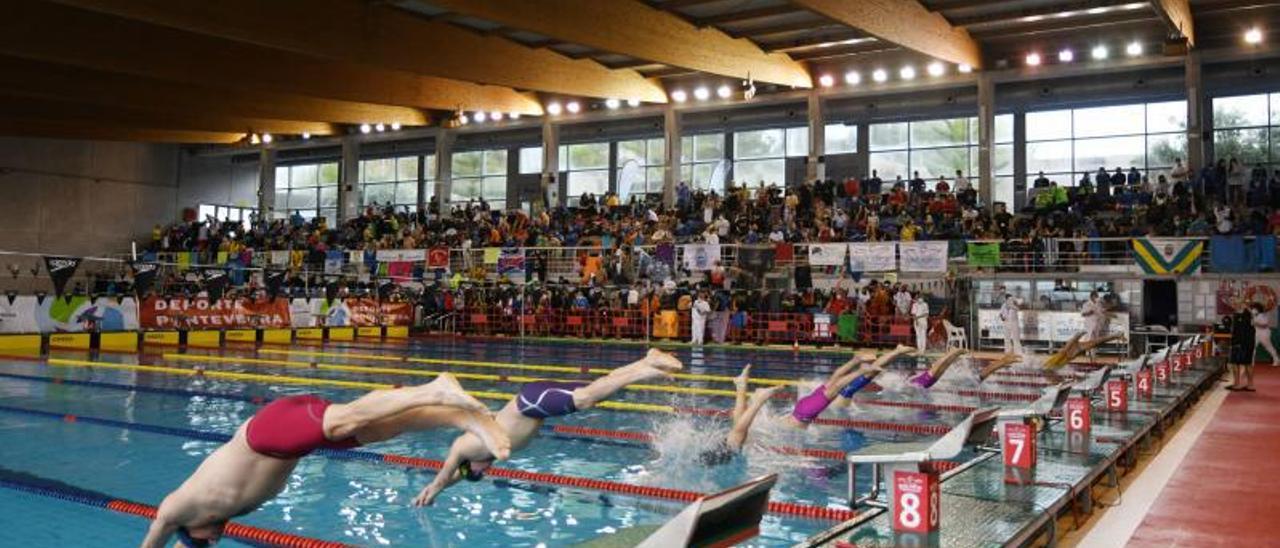 Campeonato de España de natación celebrado a principios de mes en Rías do Sur. |  // GUSTAVO SANTOS