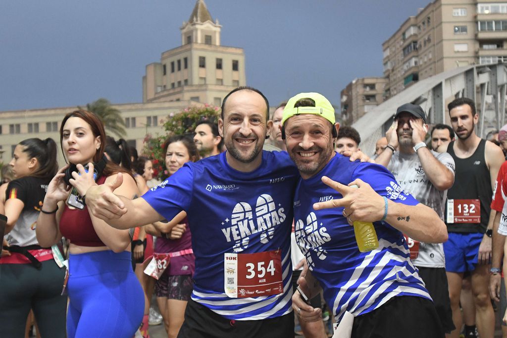 Carrera nocturna de Murcia, en imágenes