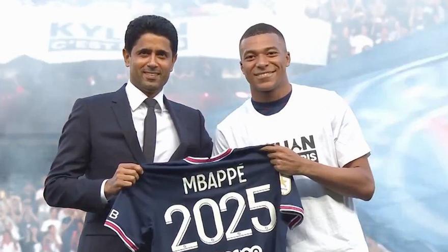 Mbappé: "Estoy muy contento por seguir en París, mi casa"