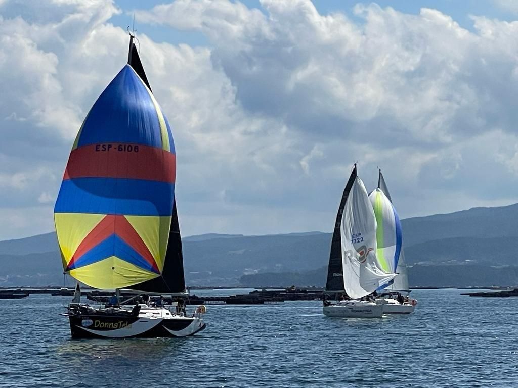 Participantes en la XXVII Regata Almirante Rodríguez Toubes de cruceros.