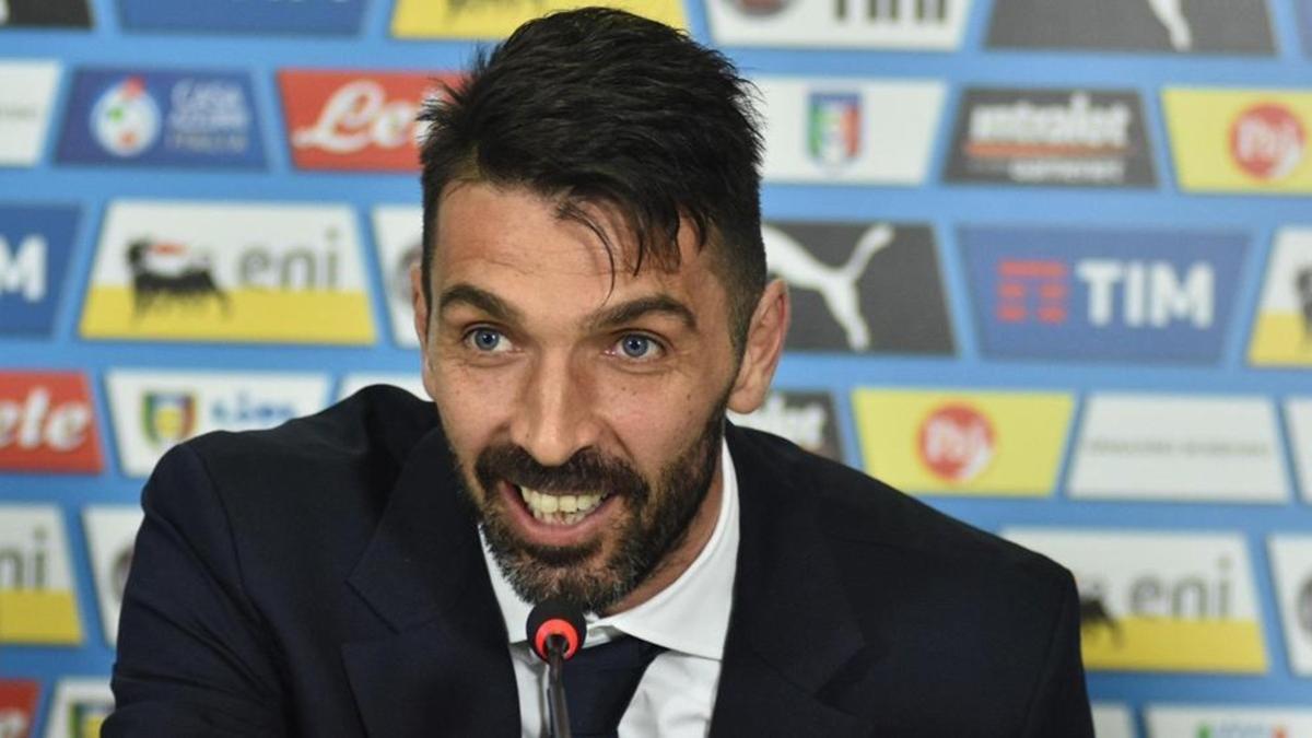 Buffon bromeó respecto al momento de su retirada