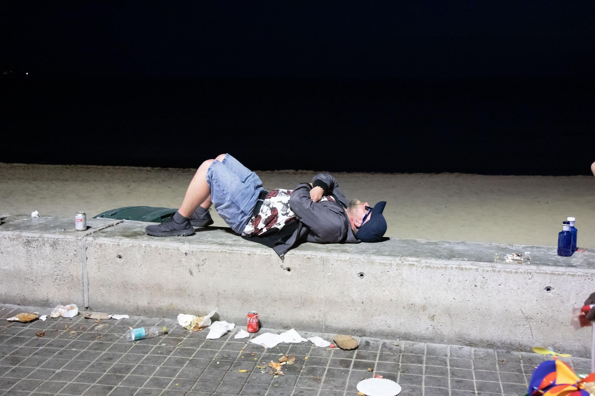 Die Party an der Playa de Palma läuft schon wieder auf Hochtouren