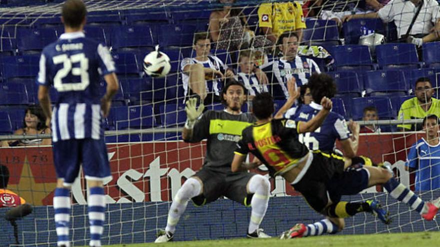 Postiga marca para el Zaragoza.