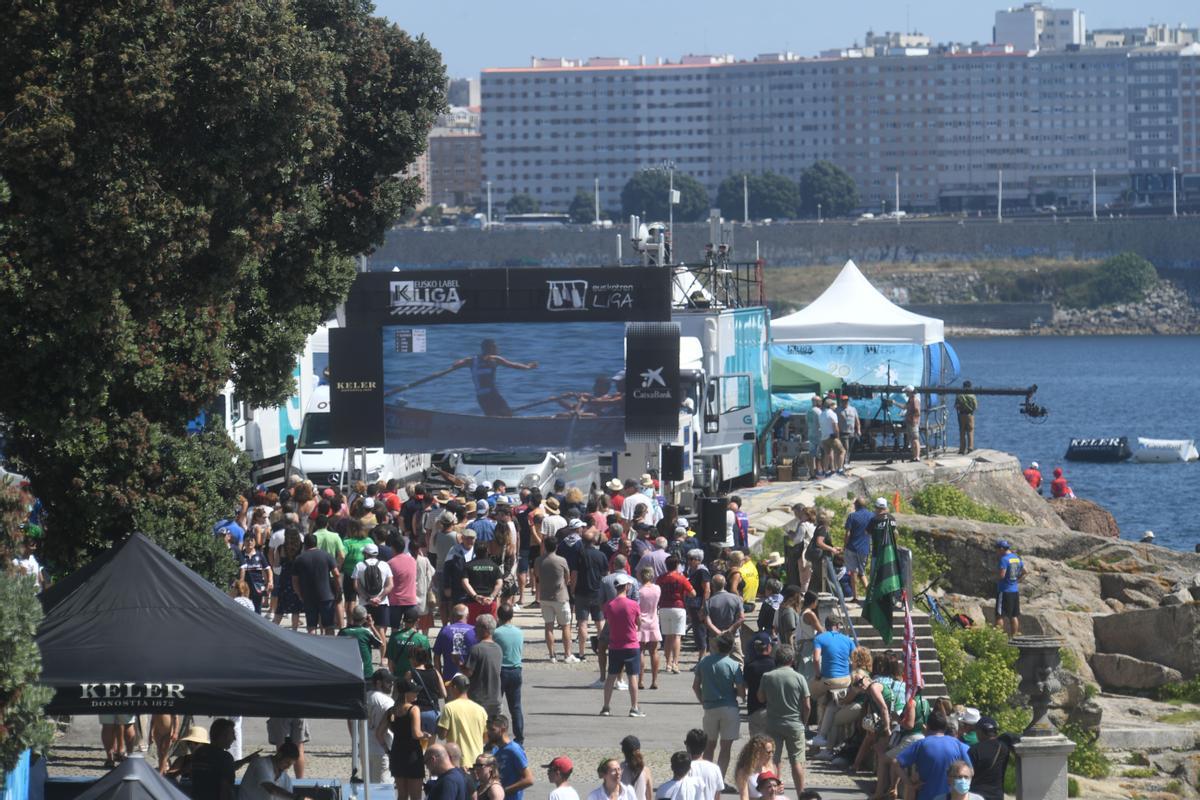 Orio y Urdaibai triunfan en la Bandera Cidade da Coruña de Traineras Orio y Urdaibai triunfan en la Bandera Cidade da Coruña de Traineras