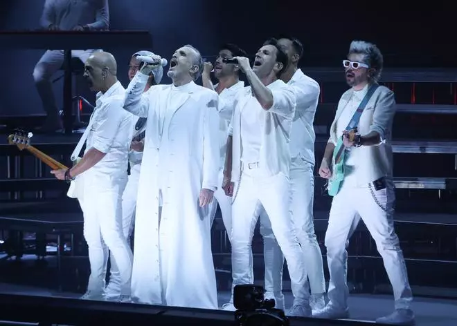 El concierto de Miguel Bosé en el festival Starlite Occident, en imágenes