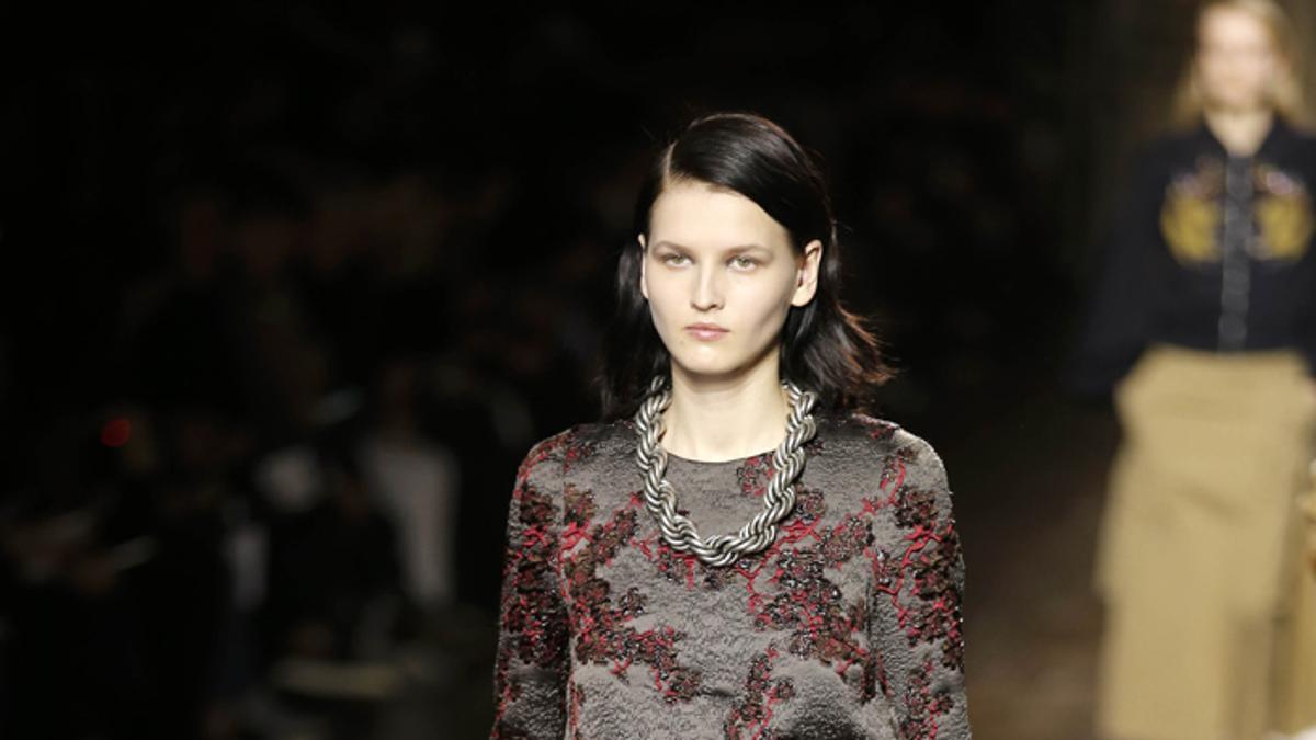 Dries Van Noten Otoño/Invierno 2015/16, estilo aristocrático