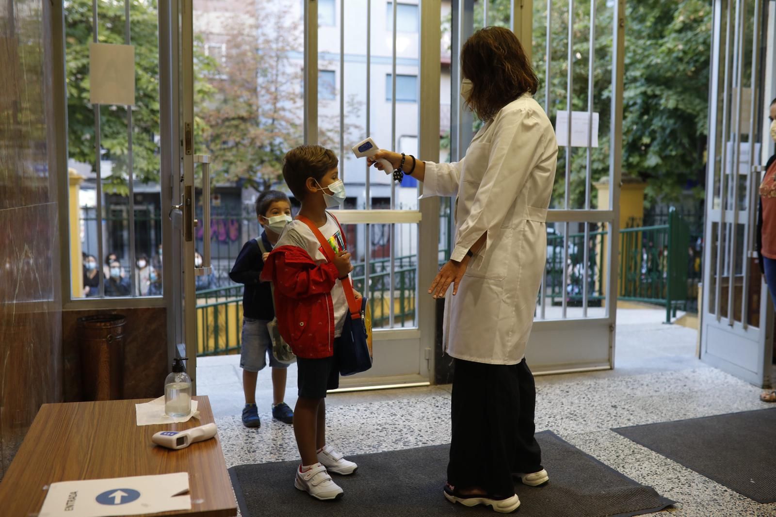 GALERÍA | La vuelta al cole en Zamora en el año del coronavirus, en imágenes