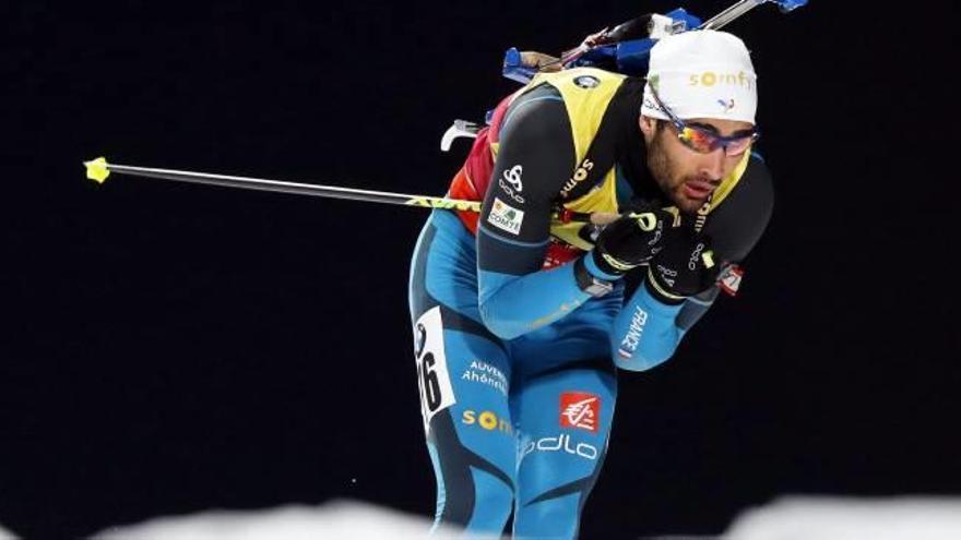 Fourcade fa història en biatló